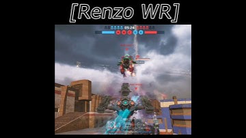 Minos - Squall con Cannibal Reactor x3 | WAR ROBOTS Test #Shorts