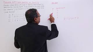 Hashing GATE Exercise