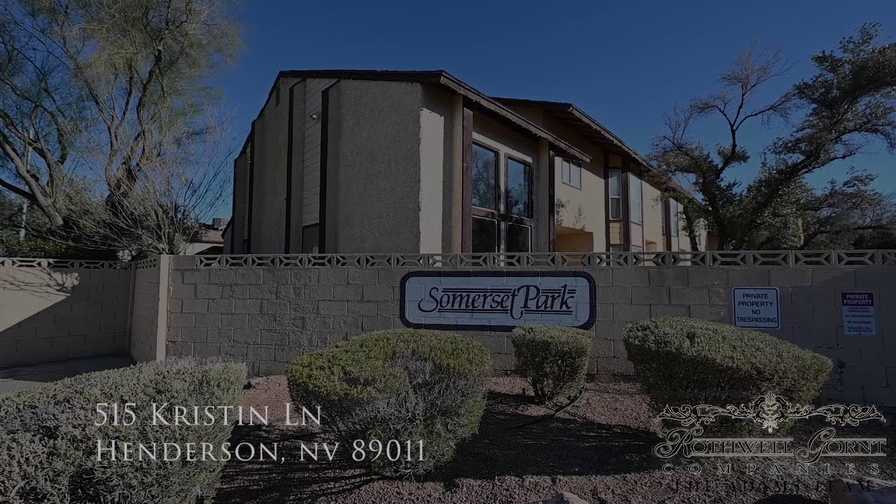 For Sale 515 Kristin Henderson, NV 89011 Robert Adams & The Adams