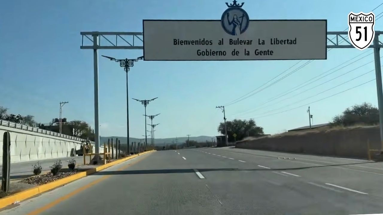 DE SAN LUIS POTOSÍ A YURIRIA, GUANAJUATO