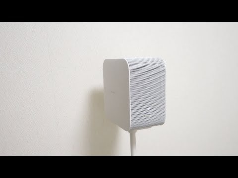 SONY LSPX-P1 : 専用フロアスタンドを買ったよ：朝になると壁に