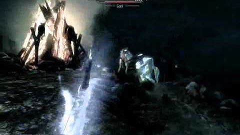 how to kill giants in skyrim