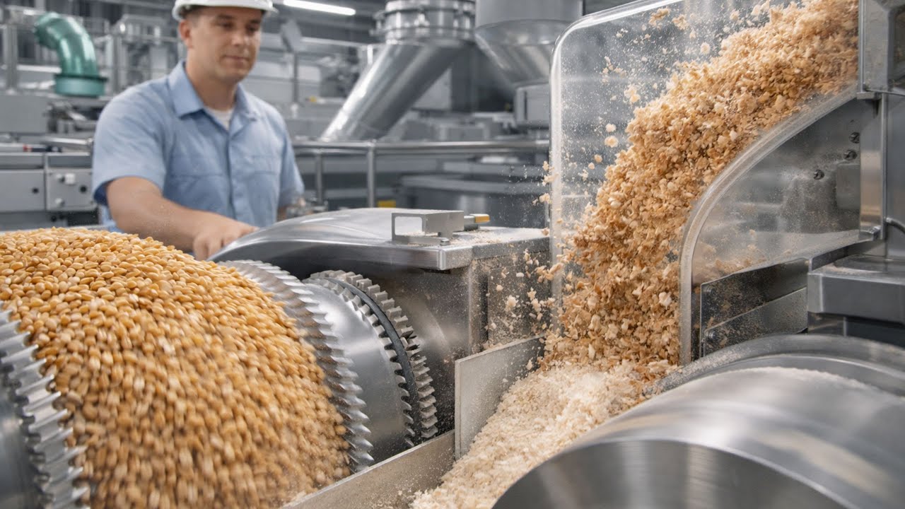 ¡SEPARACIÓN inicial del SALVADO! ¿Cómo la MOLIENDA de TRIGO mejora la CALIDAD de SEPARACIÓN?