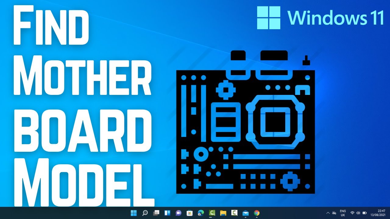 How To Find Motherboard Model Number in Windows 11 - YouTube
