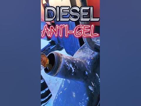 You know it's cold when your diesel fuel anti gel is almost frozen