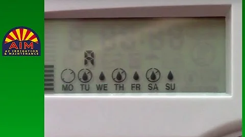 How to change watering days for Hunter X-Core controller