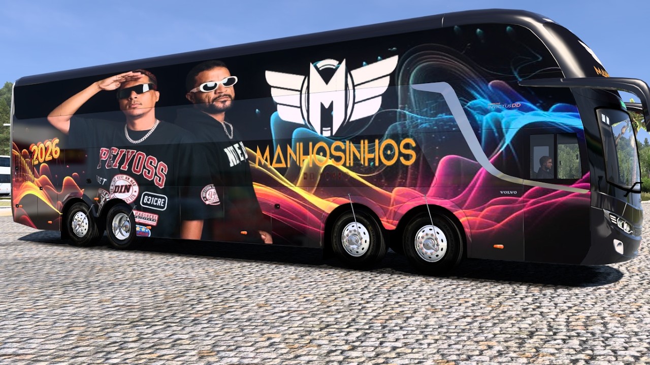 MANHOSINHOS DO FORRÓ 2026 NO BUS TOP SHOW