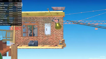 [6.607s] Getting Over It - Gold Slide Skip