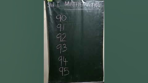 STD 1 maths chapter2 numbers and number names part 31