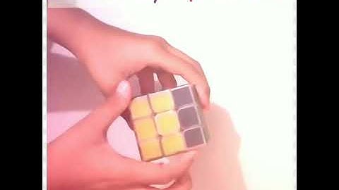 SNAKE EYE PATTERN..... 🐍 RUBIKS CUBE.....