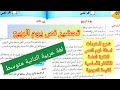 Preparing The Text Spring Day Section 7 Arabic Language Second Year Intermediate 