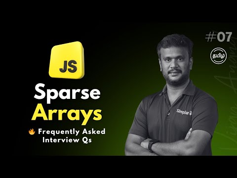 Top JavaScript Coding round Question |  Ep 07 | Sparse Arrays