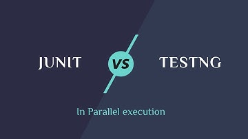 The difference between TestNG and Junit in parallel execution