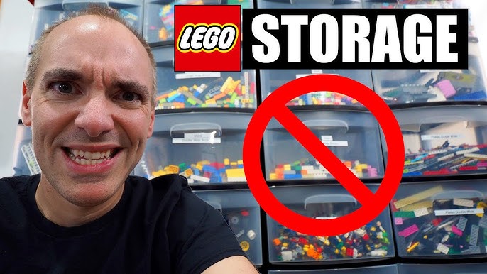 LEGO Storage & Sorting with Akro-mils and subdividers 