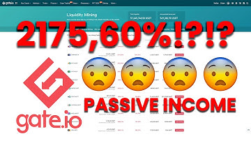HOW TO EARN PASSIVE INCOME IN 2022 - Liquidity Mining Pools Gate.io