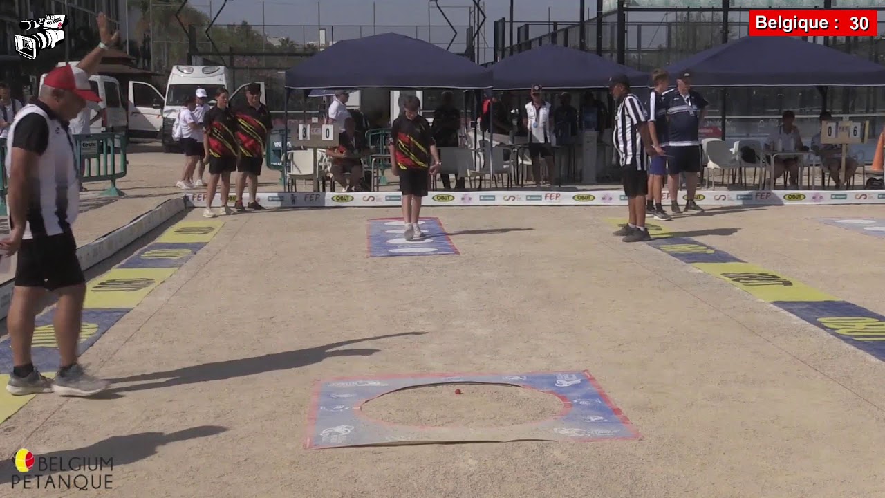 Miniature : Pétanque Championnat du monde Junior