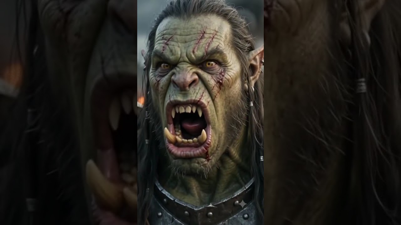 Heroic Orc - For the Horde?! A Kamina Tribute 💀🔥 #warcraft #orc #shorts