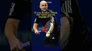 Tennis and Life | Andre Agassi | Andre Agassi Quotes | Andre Agassi Autobiography #SHORTS