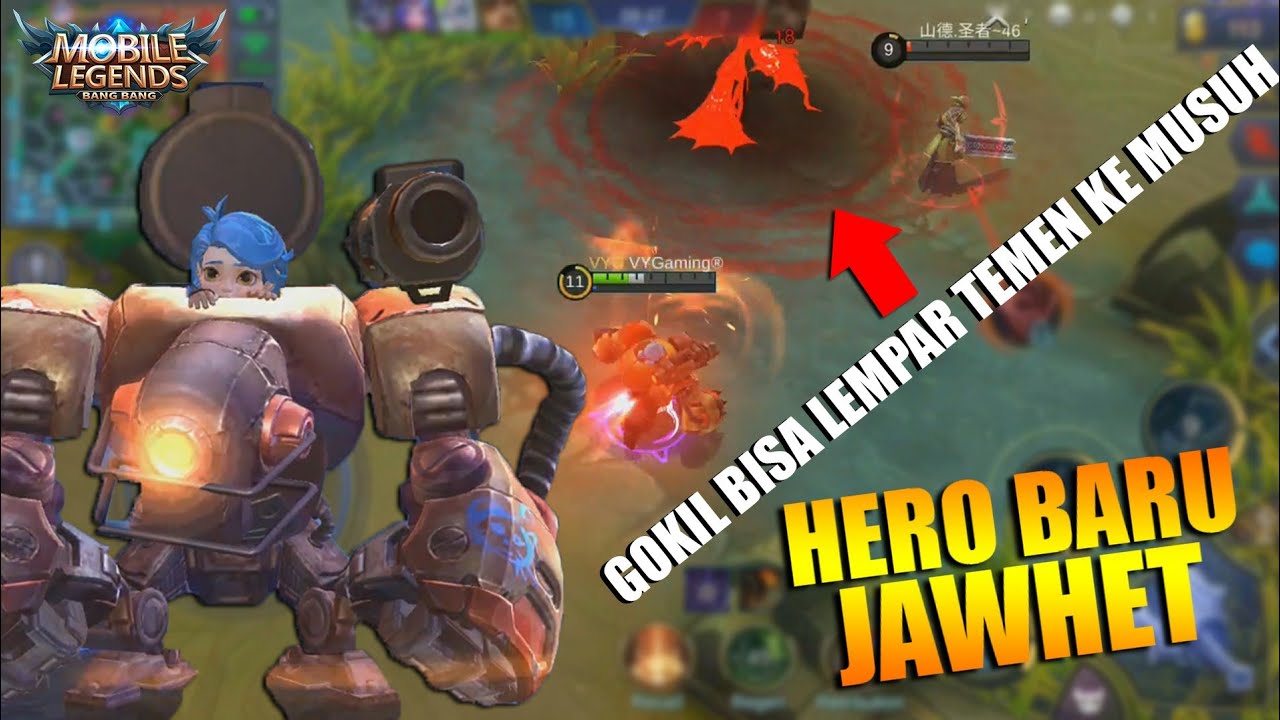 HERO BARU JAWHEAD OP FIGHTER BISA NGELEMPAR TEMEN KE MUSUH