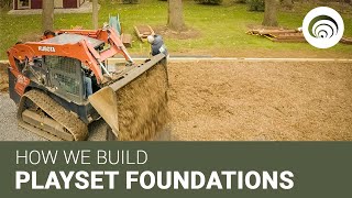 Swingset Bases and Playset Foundations: How We Build Them at Site Prep