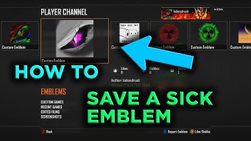 Cod Black Ops 2 [] How To Copy Emblems!! Xbox One/ Xbox 360
