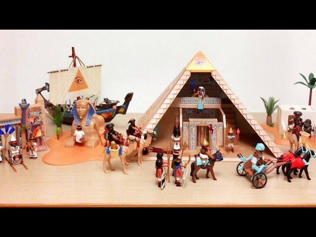 PLAYMOBIL Playmobile Roman Egyptian PYRAMID set # 4240 COMPLETE