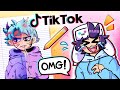 TRYING WEIRD TIKTOK ART CHALLENGES... 😂