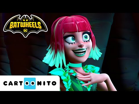 Poison Ivy próbuje uśpić Gotham | Batwheels | Cartoonito