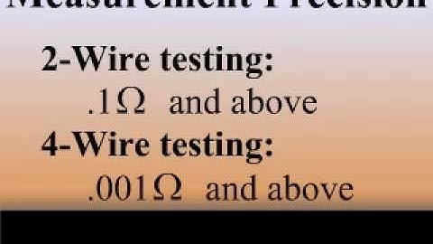 Four Wire Kelvin Testing