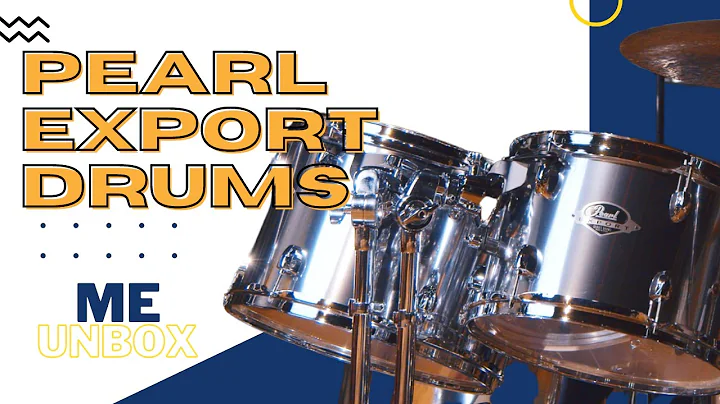 ME Unbox: Pearl Export Drum Set