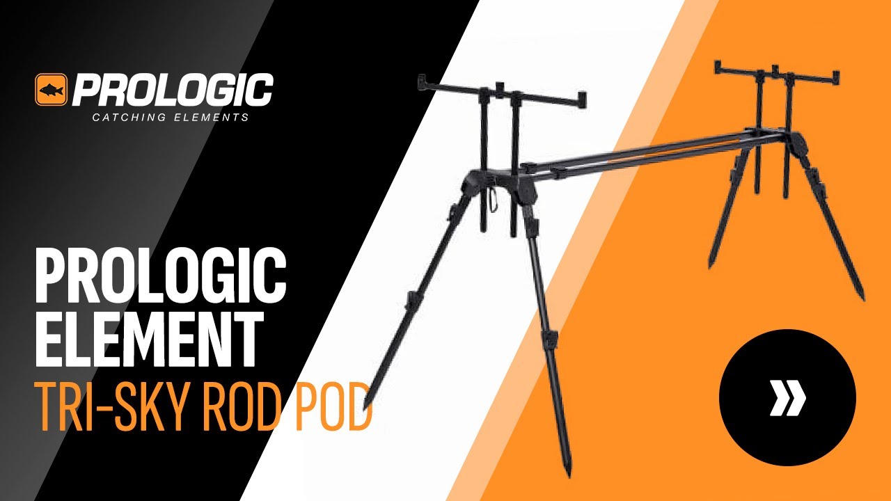 Prologic Tri-Sky Pod 3 Rod - Rod Pod zum Karpfenangeln, Rutenhalter für