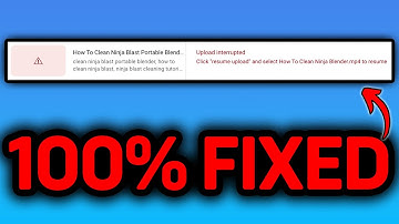 100% OPGELOST! Uploaden onderbroken. Klik op 