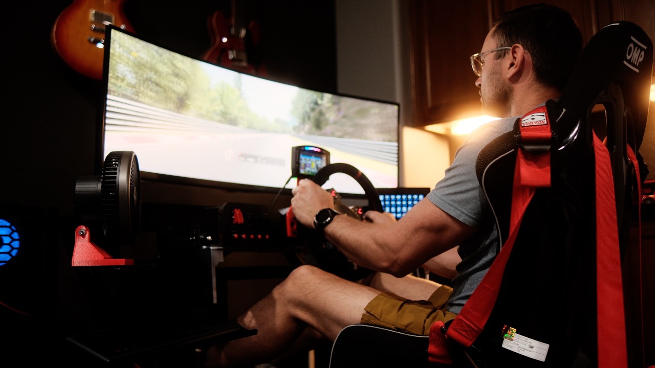 $25k Sim Racing Rig: Does It Add REAL Driving Skill? - YouTube