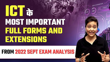 UGC NET 2022 | 1 घंटे में ICT Complete 🔥 | 2022 Sept Exam Analysis | Aditi Ma