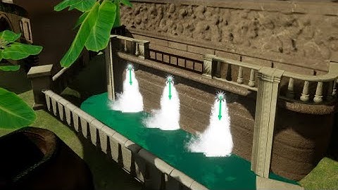 Unreal: Simple Waterfall Particle System and Water Shader