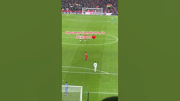 The Latest Chant For The Egyptian King Salah Liverpool Europaleague Anfield Premierleague 