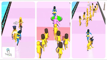 Slap And Run All Levels Gameplay Android, iOS (level 1-3)