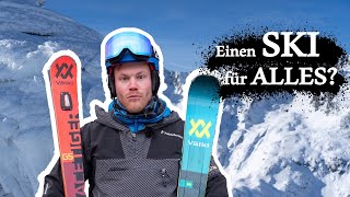 Wenn ich nur einen Ski fahren dürfte 🧐... | Last Ski VLOG