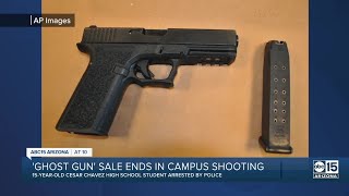 Phoenix police confirm ‘ghost gun’ used in Cesar Chavez High School shooting