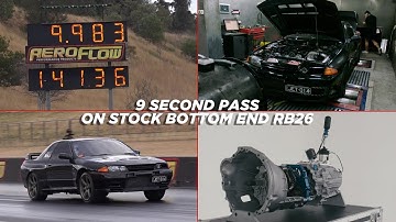 Into the 9s on stock bottom end & PPG 6-Speed sequential install - Budget Supercar R32 Pt17