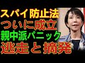 高市首相、スパイ防止法を電撃成立！親中派議員が大混乱、緊急逮捕命令で国会騒然