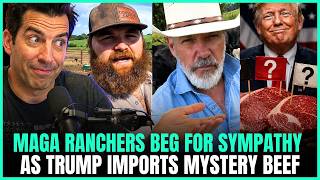 MAGA Ranchers LOSE IT After Trump Puts Foreign Beef First (AGAIN) #fafoseason