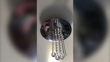 How to install a 5 Light Chandelier Chrome | Halogen bulb vs LED Bulb comparison | Range UK