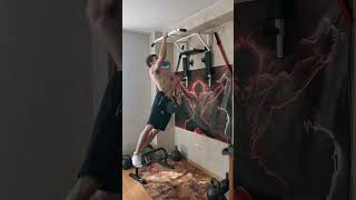 3 one arm pull ups + 24 kg