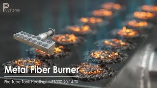 SPEAR-BLUE ® FLAME l Stacked Firetube Burner for Conveyor Tank Heating MFB300-90-14-TX l PP Systems