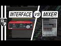 Audio Interface Vs Mixer Vs USB Mixer Which One Do You Need Audio Interface Vs Mixer Vs USB Mixer Which One Do You Need