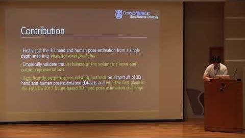 [Paper Day 2018] V2V-PoseNet