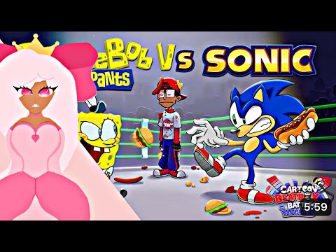 Je'Siah The Pink Girl Reacts To: "SPONGEBOB VS SONIC: The Ultimate Beatbox Showdown!"