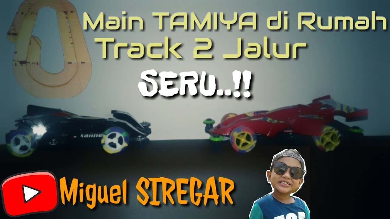  Mobil  Tamiya MIGUEL Track dari  Kardus  Bekas Buatan Papa 