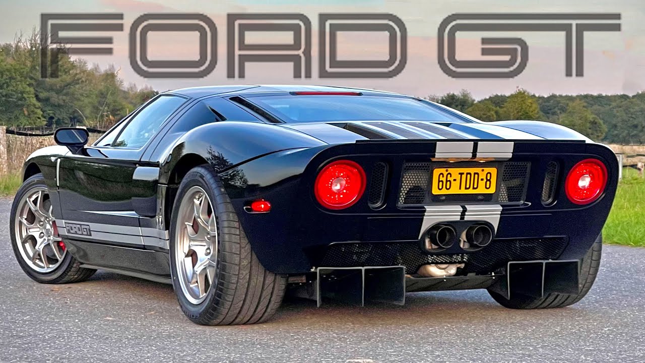 2006 FORD GT *200MPH / 320KMH* REVIEW on Autobahn [NO SPEED
